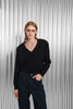 FOREVER KNITTED BLOUSE |BLACK