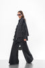 OTZI WIDE LEG DENIM PANTS |BLACK