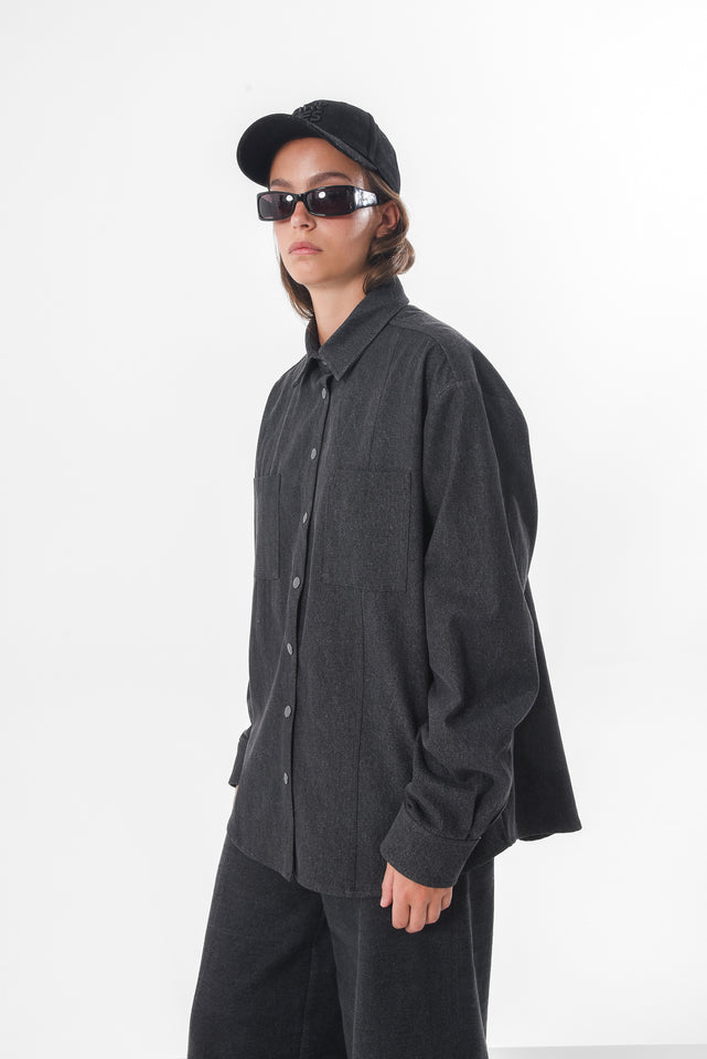 OTZI DENIM SHIRT |BLACK