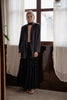 RHIA BLAZER SATIN BLACK
