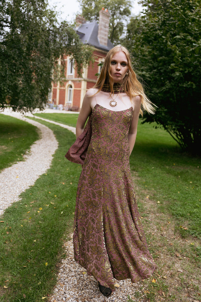 MATHEA DRESS & SHAWL