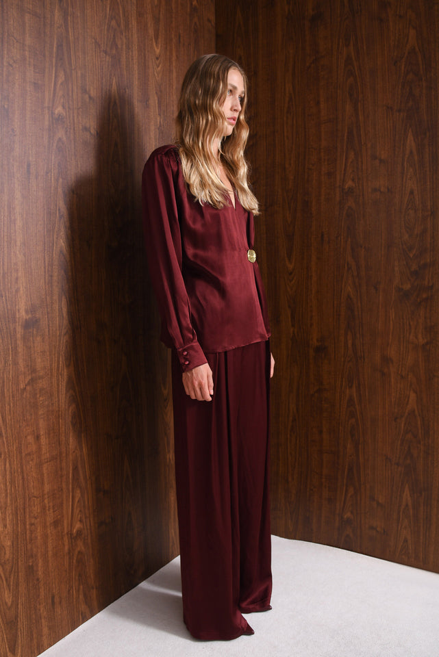 VANITY PANTS |BORDEAUX