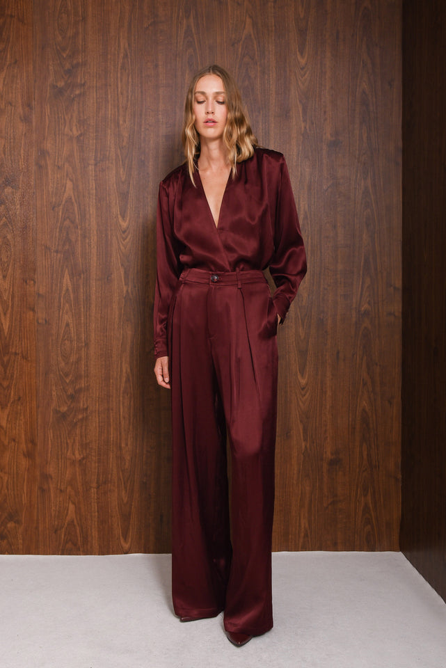 VANITY PANTS |BORDEAUX