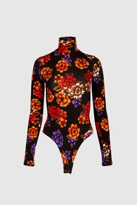 FLORAL FICTION BODY BLACK