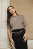 "AURORA" NICKEL CHAIN BELT