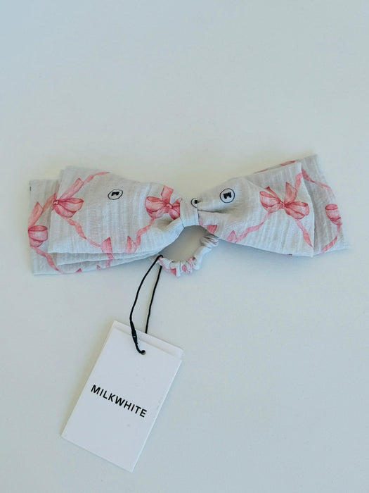 HAIR BOW MICRO PINK