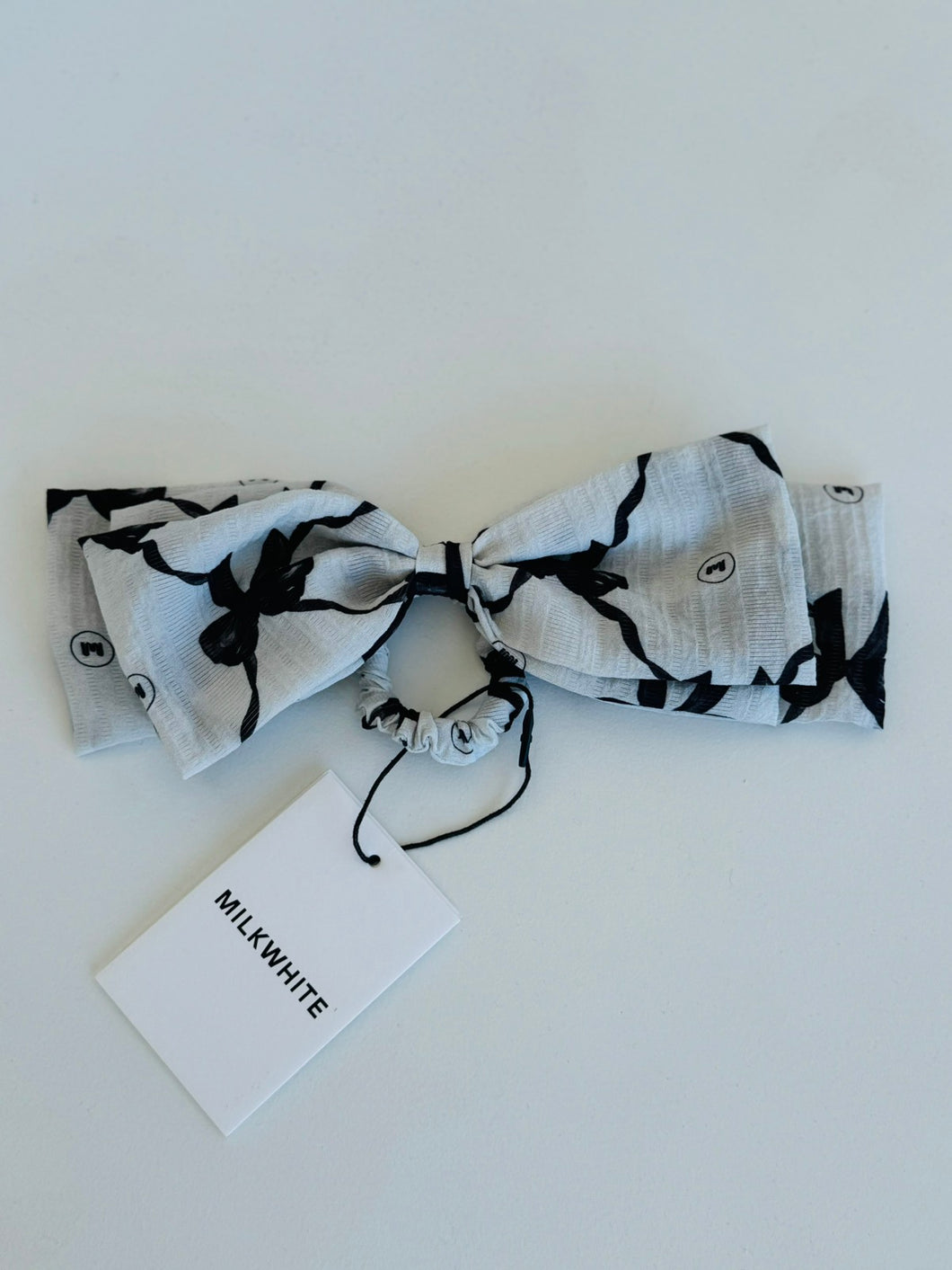 HAIR BOW MICRO BLACK