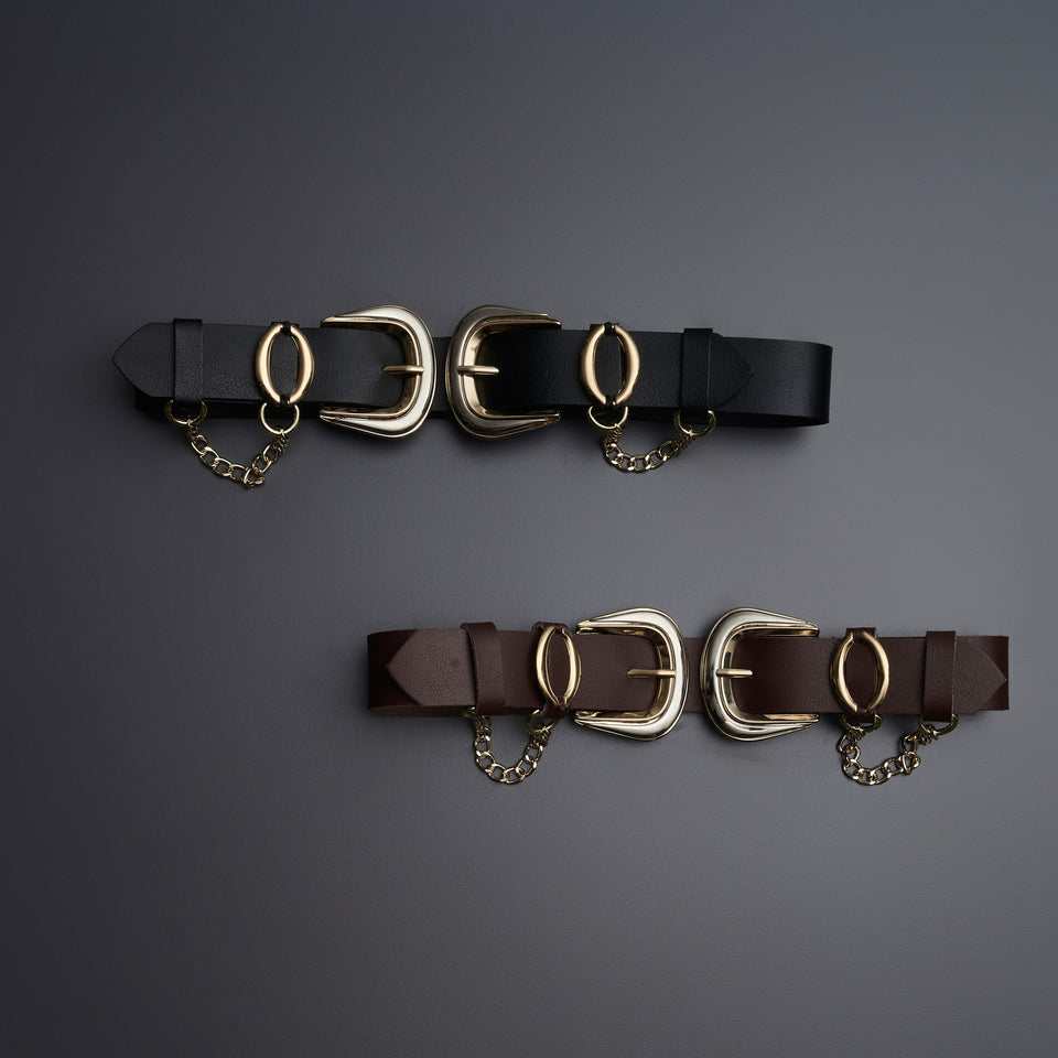 "ENDLESS LOVE" BROWN BELT