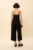 SWEETHEART NECKLINE JUMPSUIT BLACK