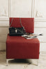 "ON MY MIND" BIG BLACK NICKEL SHOULDER BAG