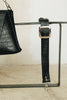 "WINGS" BLACK NICKEL SHOULDER BAG