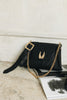 "WINGS" BLACK GOLD SHOULDER BAG