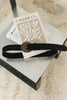 "WILDFLOWER" BLACK BRONZE BELT