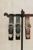 "I SEE A MORNING" BLACK BRONZE GOLD BELT