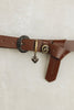 "LOVE CHANGES" BROWN BRONZE BELT
