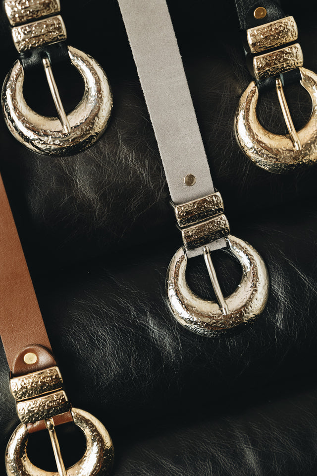 "DOUBLE VISION" TABAC GOLD BELT
