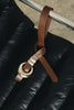 "DOUBLE VISION" TABAC GOLD BELT