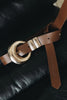 "DOUBLE VISION" TABAC GOLD BELT
