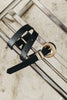 "DOUBLE VISION" BLACK GOLD BELT