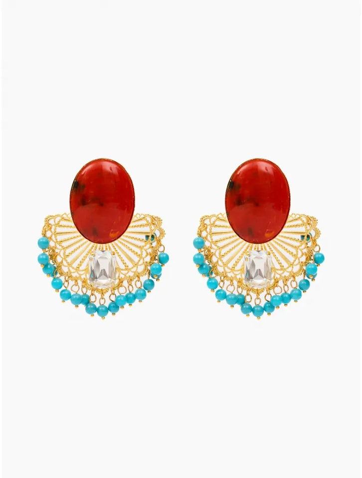 CAMELIA EARRINGS