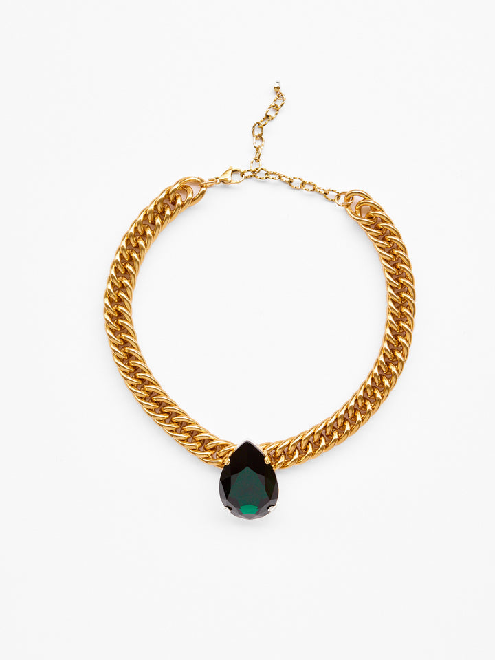 TWINKLE NECKLACE (emerald green)