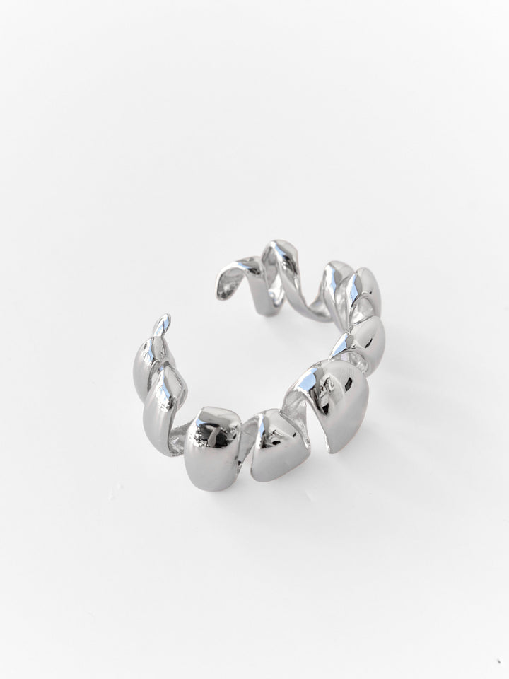 RIBBON BRACELET (silver)