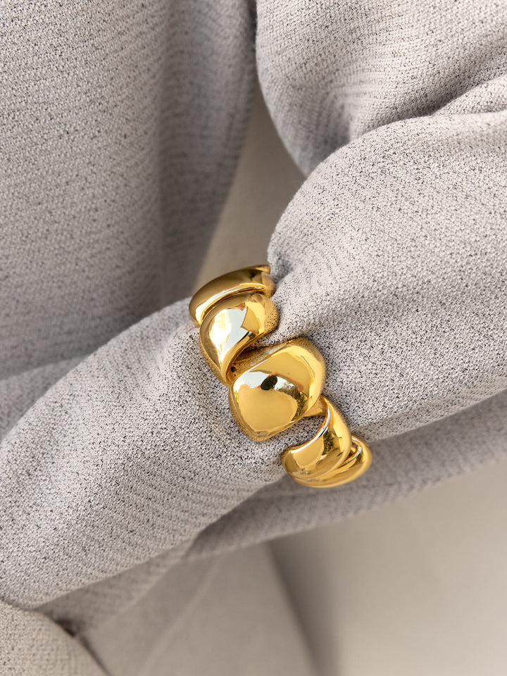 RIBBON BRACELET (gold)