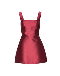 VASILIKI MINI DRESS | VINTAGE RED