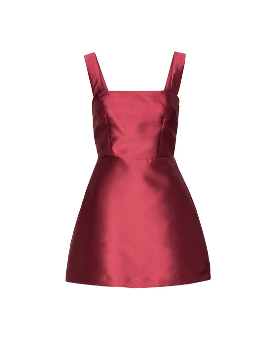VASILIKI MINI DRESS | VINTAGE RED