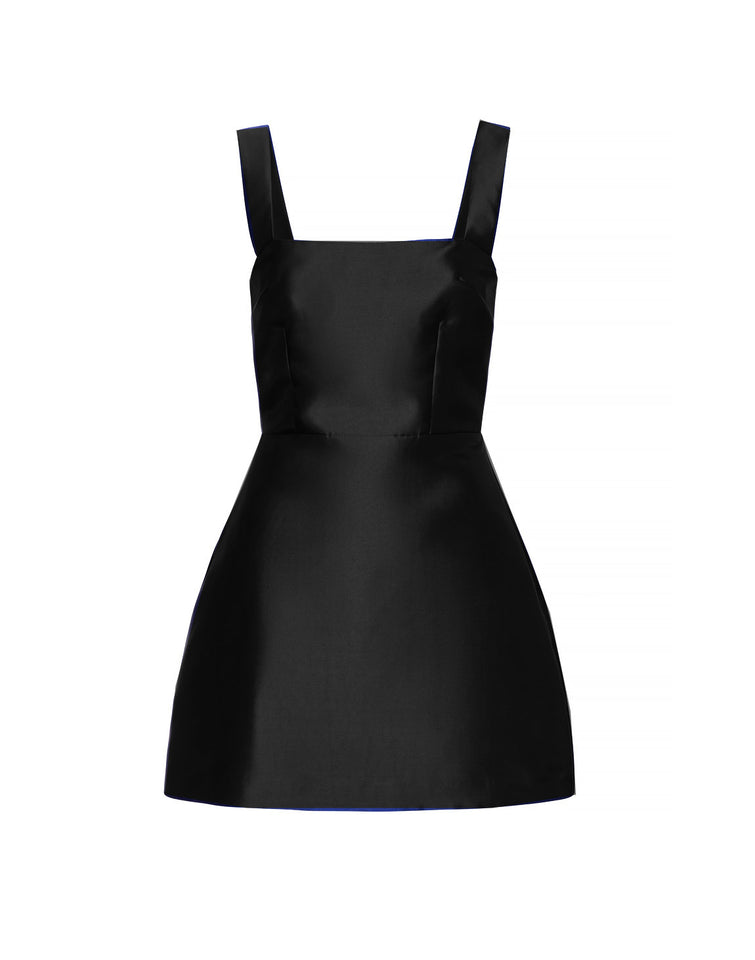 VASILIKI MINI DRESS | BLACK