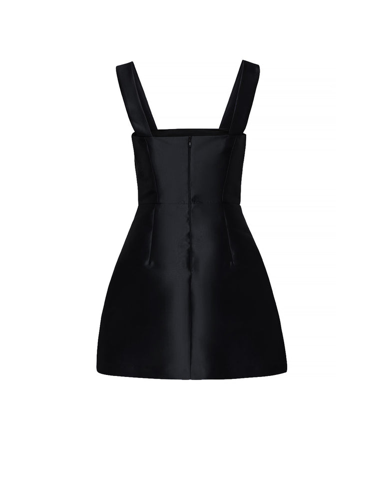 VASILIKI MINI DRESS | BLACK