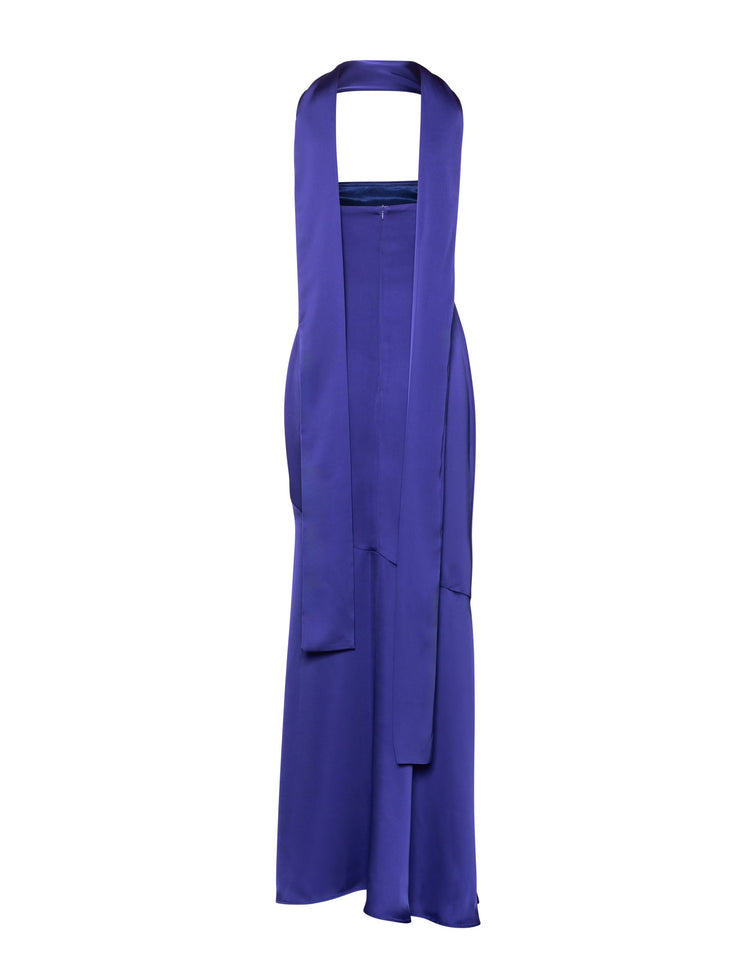 NEPHELI DRESS | PURPLISH BLUE