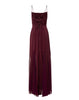 GABRIELLE DRESS | BURGUNDY