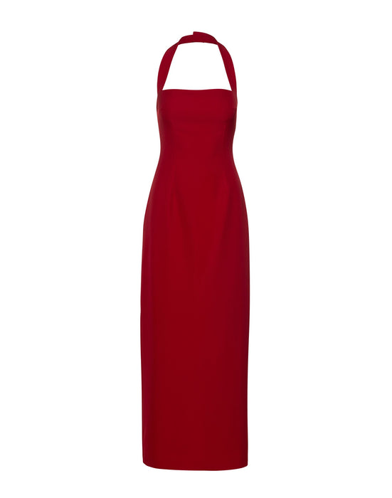 ALBA DRESS | CHERRY RED