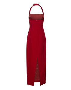 ALBA DRESS | CHERRY RED
