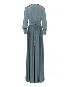 CARLA DRESS | GREY-KHAKI