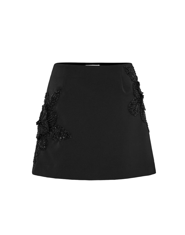 HAZEL MINI SKIRT | BLACK