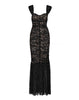 SOPHIYA LACE DRESS | BLACK