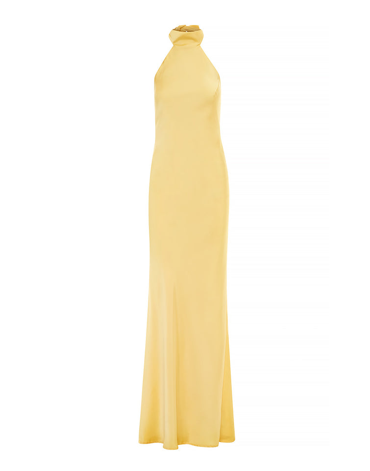 KYMA DRESS BUTTERYELLOW