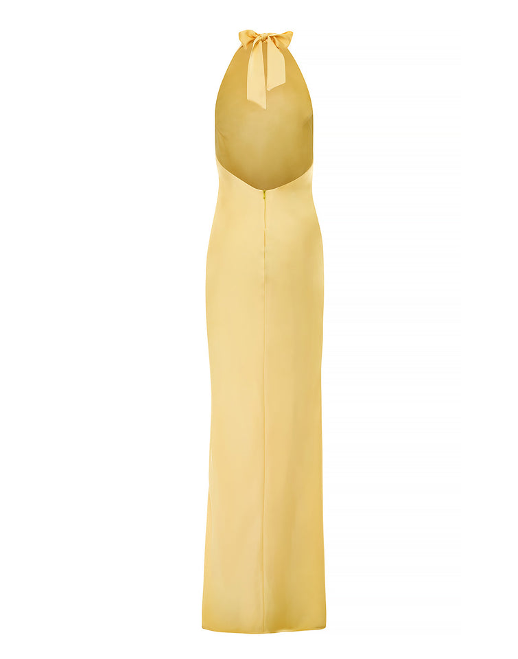 KYMA DRESS BUTTERYELLOW