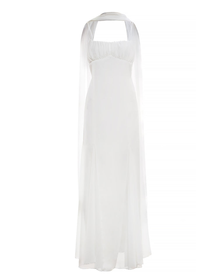 GABRIELLE DRESS | OFF WHITE