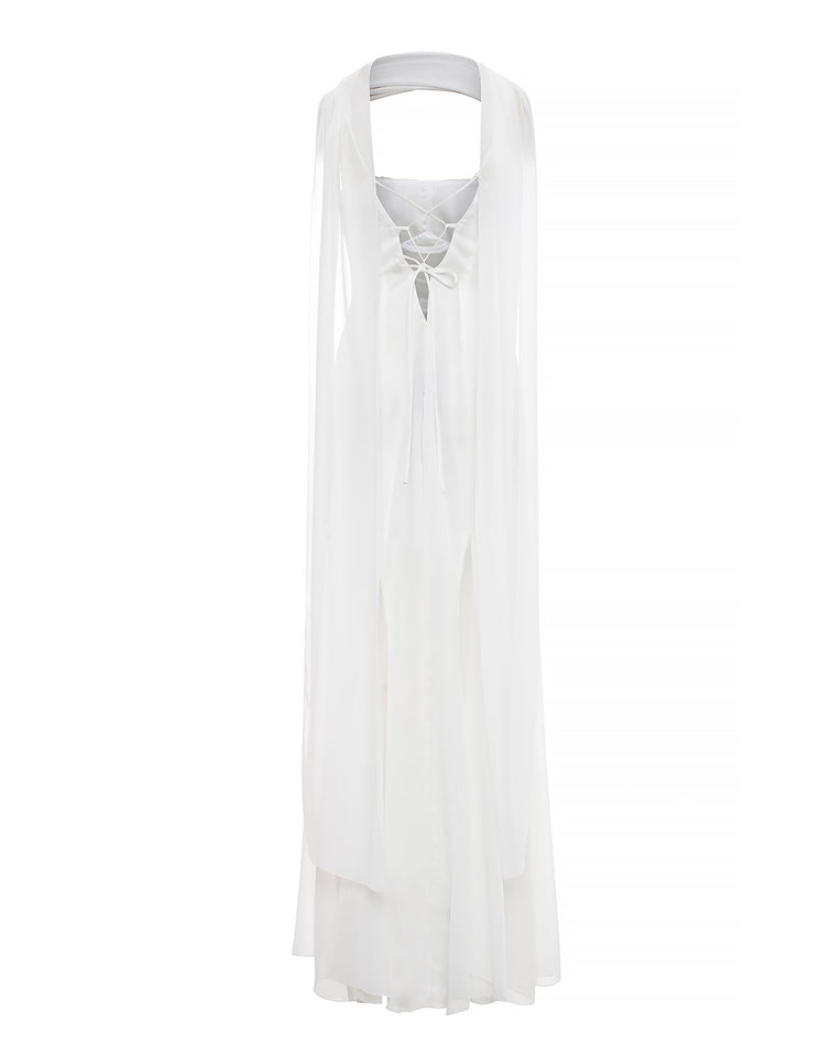 GABRIELLE DRESS | OFF WHITE