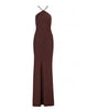 DANAI DRESS CINNAMON BROWN