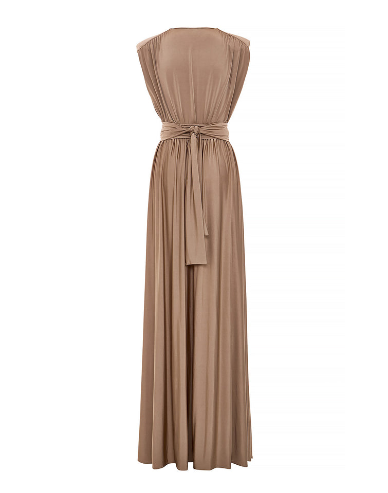ANABELLE DRESS SOFT MOCHA