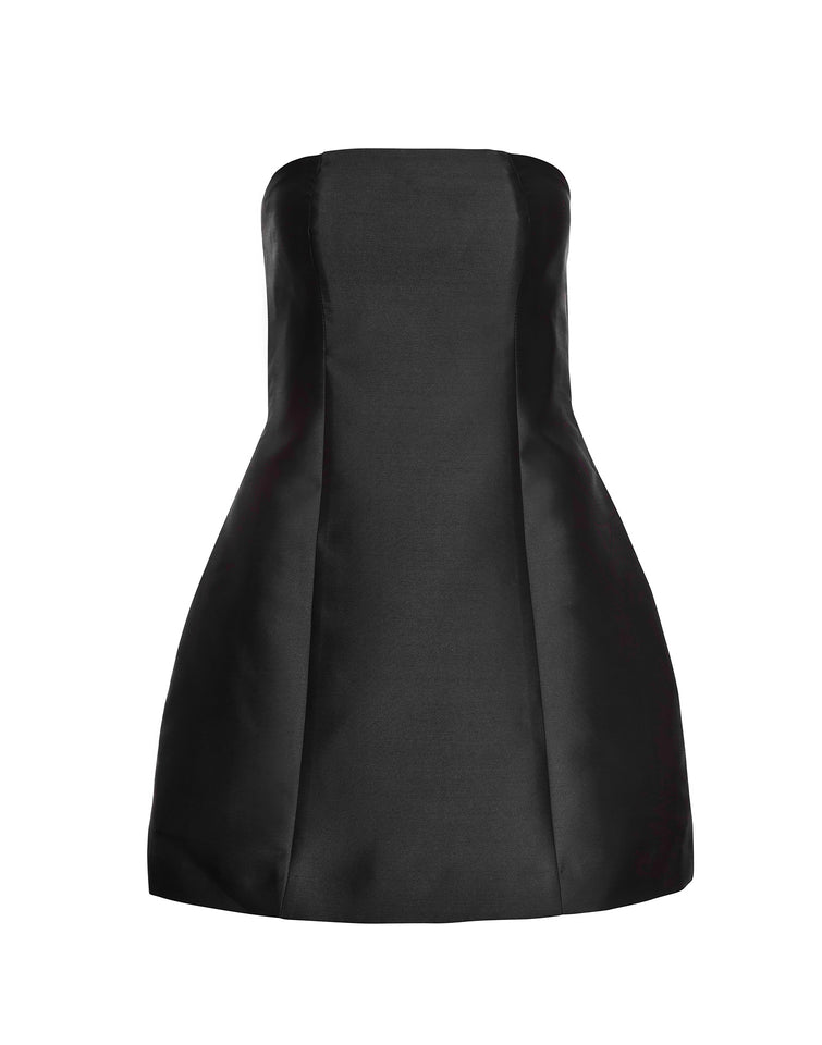 SOLENE MINI DRESS BLACK