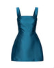 VASILIKI MINI DRESS PETROL BLUE