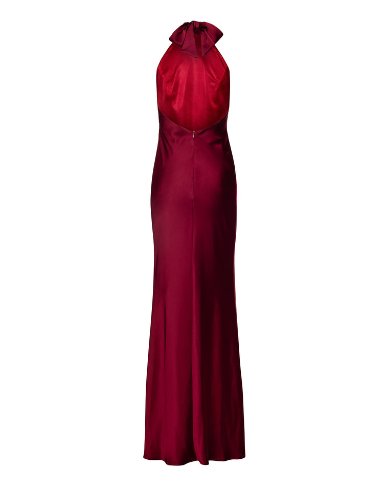 KYMA DRESS CHERRY RED
