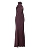 KYMA DRESS PURPLISH BROWN
