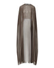LONG SLEEVE CAPE | KHAKI