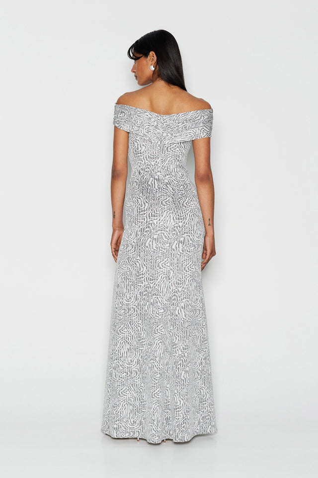 DORIAN DRESS SILVER